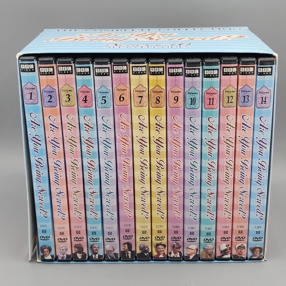 Are You Being Served BBC Complete Collection Series 1-10 DVD 2004 British Comedy